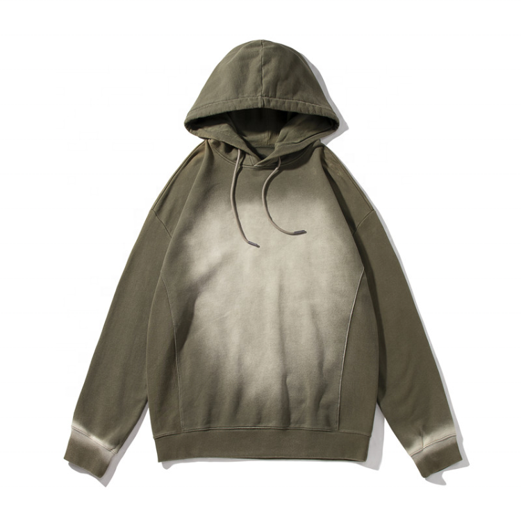 DCY 80 cotton 20 polyester hoodies,heavyweight oversize hoodie,embossed logo acid washed hoodie