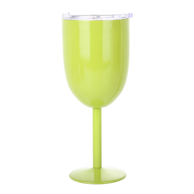 Stainless Steel Wine Glasses Tumbler Vacuum Insulated Wine Goblet