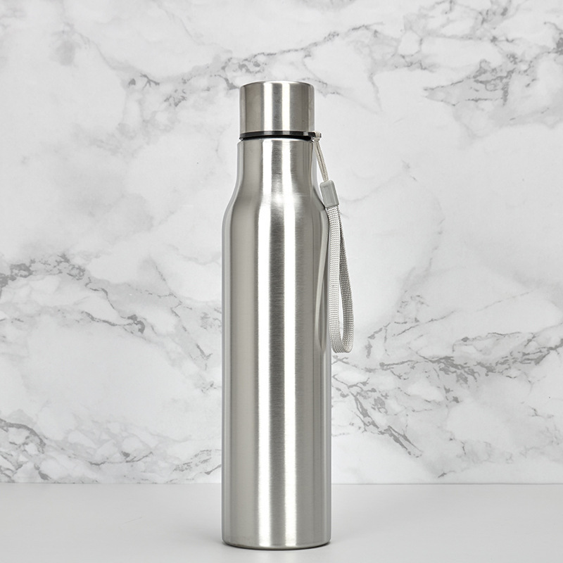 500/750/1000ml cheap customized sports water bottle outdoor single wall stainless steel water bottle