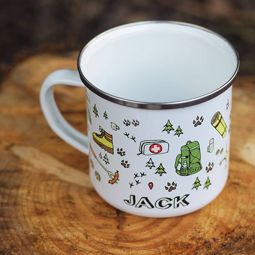 Hiking Campfire Mug  Hiking Gifts for Men Women Camping Mug Outdoor Hiking Gifts for Couples Quote Mugs