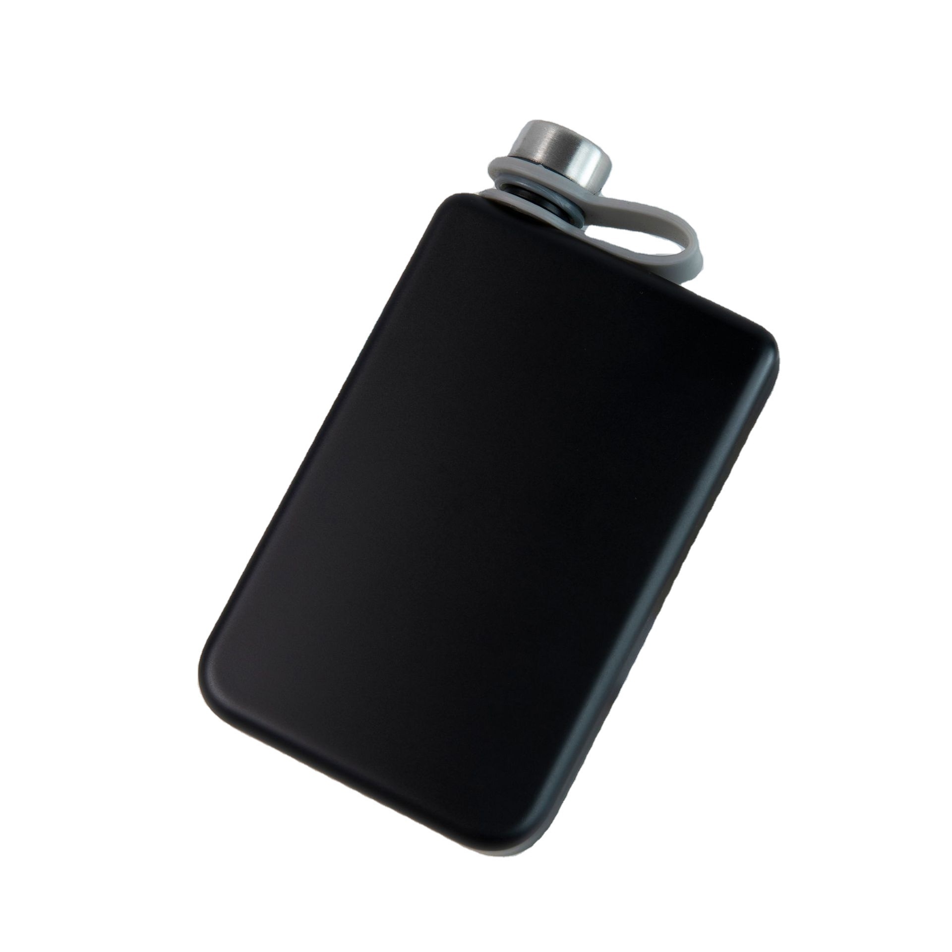 JH082 Stainless steel custom whisky flask square copper hip flask