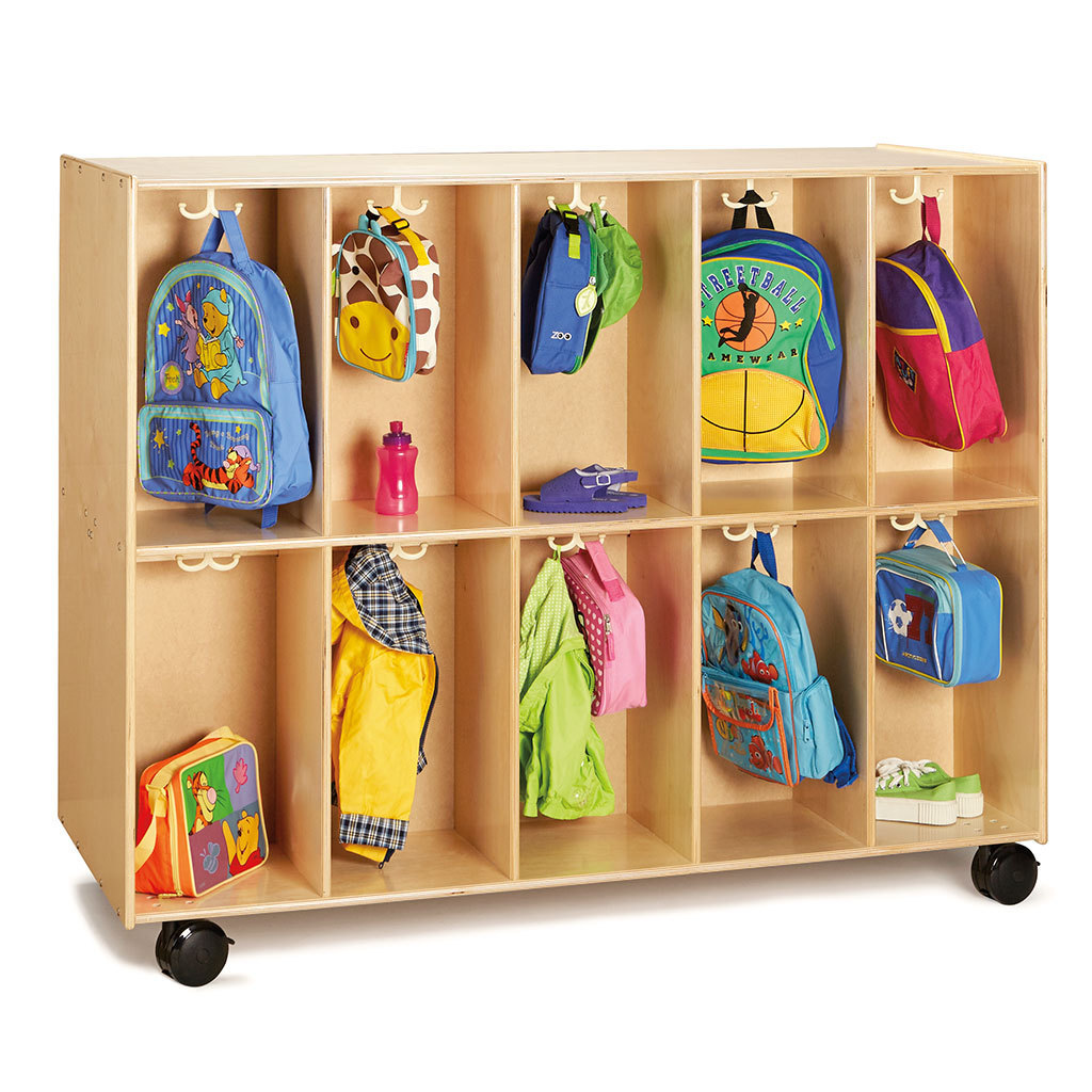 Kindergarten Furniture Children Multipurpose Kids Cupboard for Kids Wardrobe Nursery School Clothes Shoes Storage