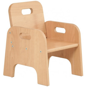 Montessori Daycare Kids Wooden Chair Kindergarten Kids Table Chair Sets Kids Birthday Party Chairs Preschool Furniture