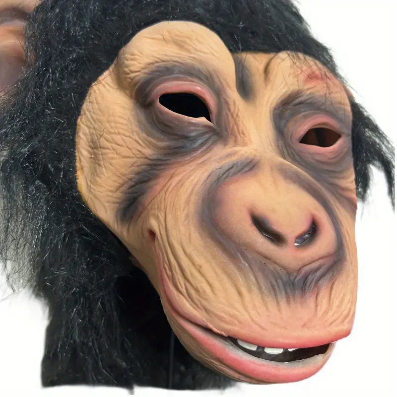 Hot Selling Customized Latex Realistic Funny Horror Gorilla Mask Halloween Christmas Cosplay Costume