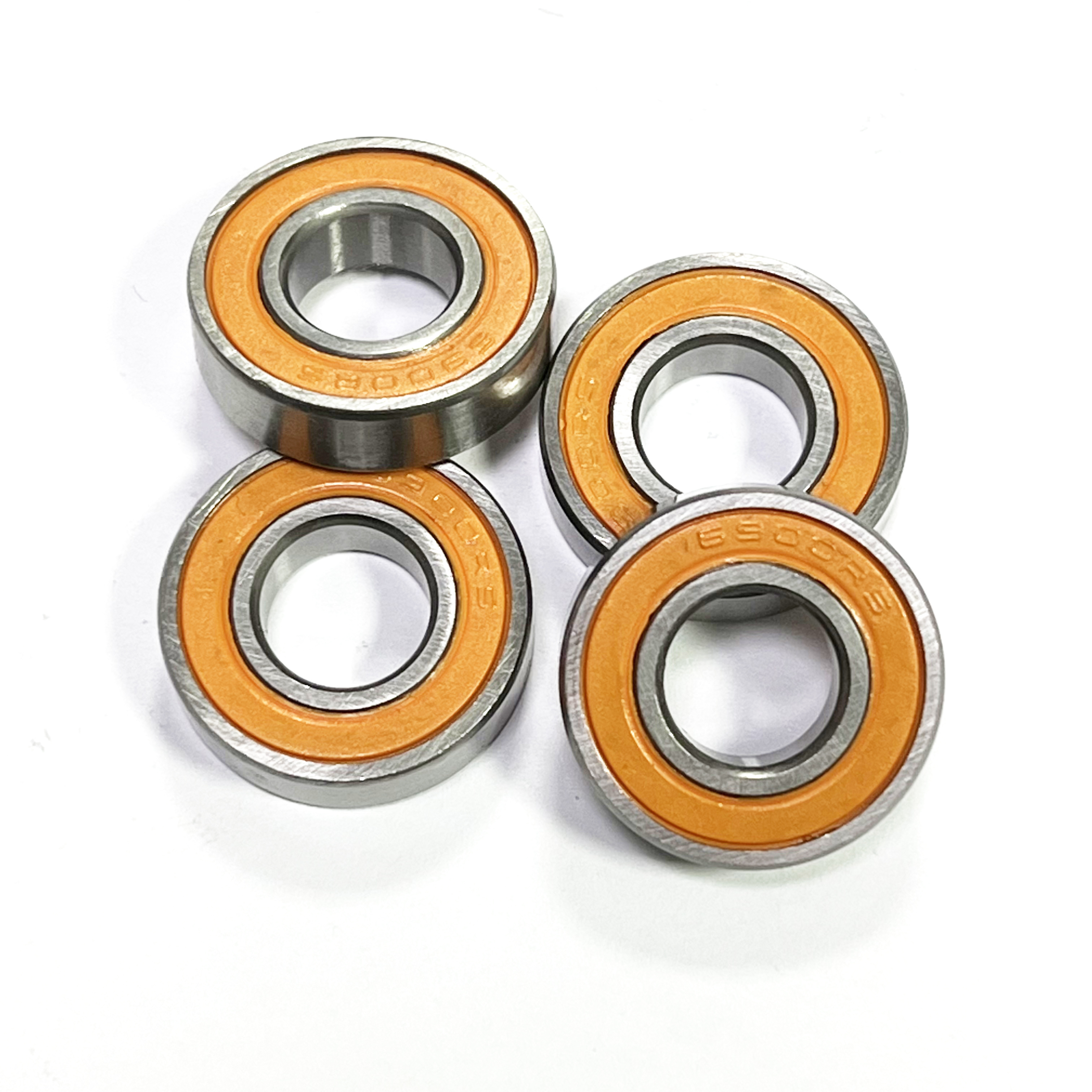 Steel Ball Bearing Bearings Orange Seal 22*10*6 6307 6007 6300 6302 2rs 6309 6900 Deep Groove Ball Bearing for Food Machinery