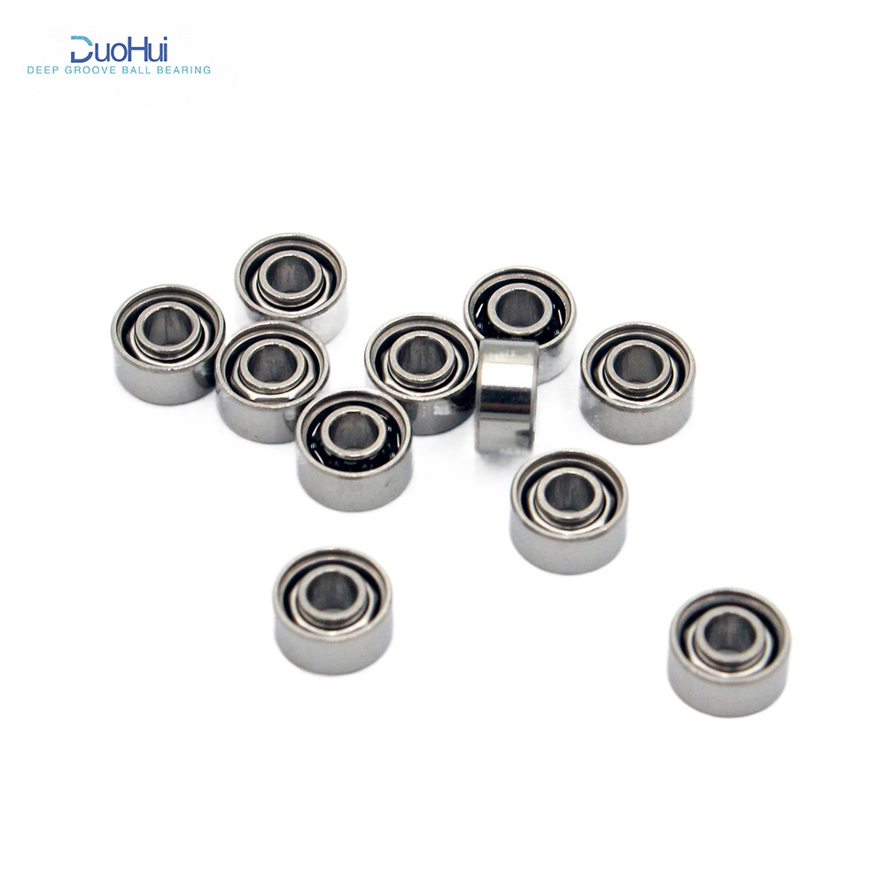 Quiet High Speed ABEC 9 1.5x 4x 2 Mini Stainless Steel Hybrid Ceramic Bearings 681XZZ Deep Groove Ball Bearings for Fingerboard