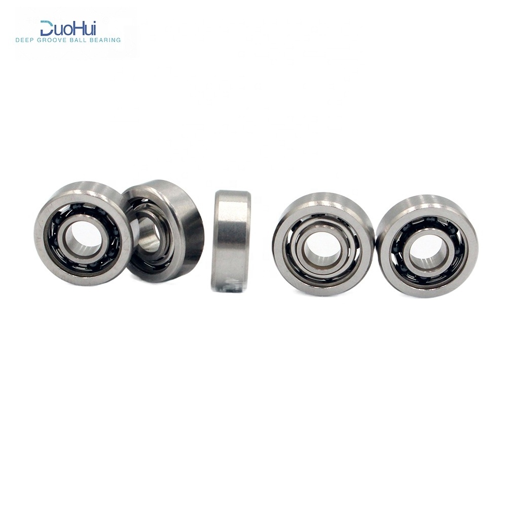 Quiet High Speed ABEC 9 1.5x 4x 2 Mini Stainless Steel Hybrid Ceramic Bearings 681XZZ Deep Groove Ball Bearings for Fingerboard