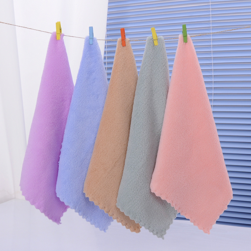 5pcs Dust Polish Glass Clean Cloth super Microfibre Kitchen towel Cleaning Rags Microfiber Cleaning Cloth Set