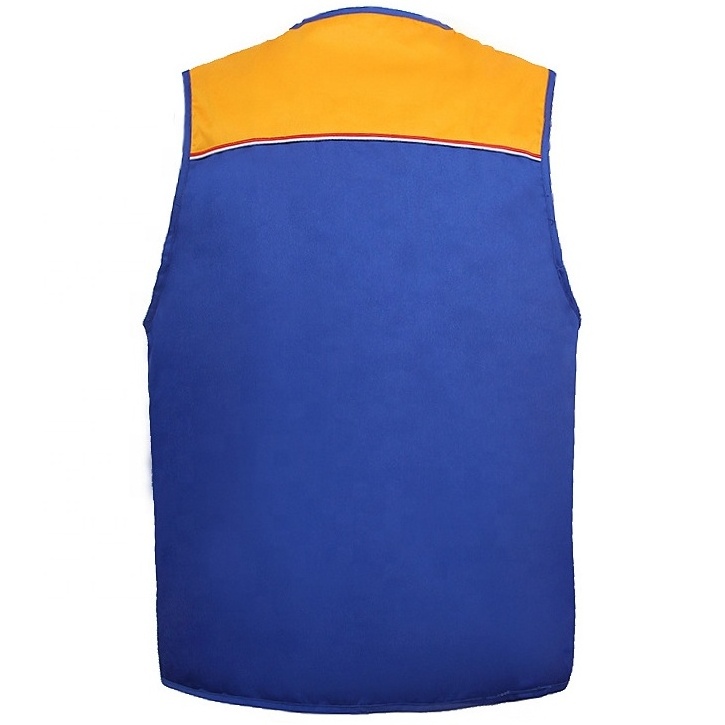 good quality uniform waistcoat vest waistcoat work vest with pocket