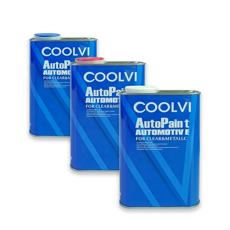 COOLVI  Universal Solvent Thinner Acrylic Car Paint 1K 2K Automotive Basecoat   Transparent high gloss coating