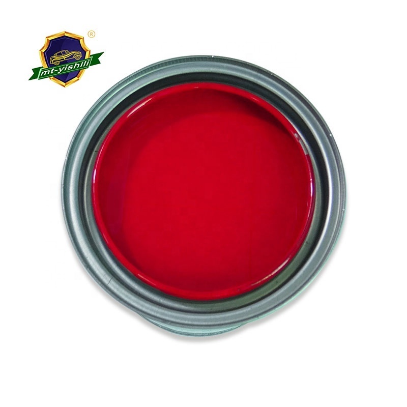 Mt-Yishili  High Saturation Multi Function 2k Acrylic  Bright Red Car Body Surface Repair Spraying  Car Paint