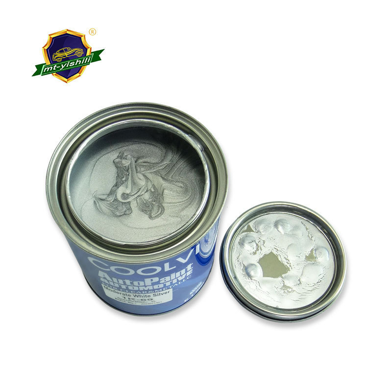 COOLVI  Moderate White Silver Repair paint  Finest Silver Car Paint Spray Paint Auto body Repair Solid Toners