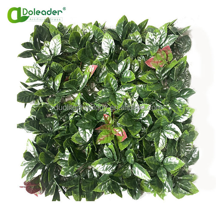 Doleader Wholesale Artificial Grass plant Wall Backdrop Grass Green Wall for Garden Wall Decor