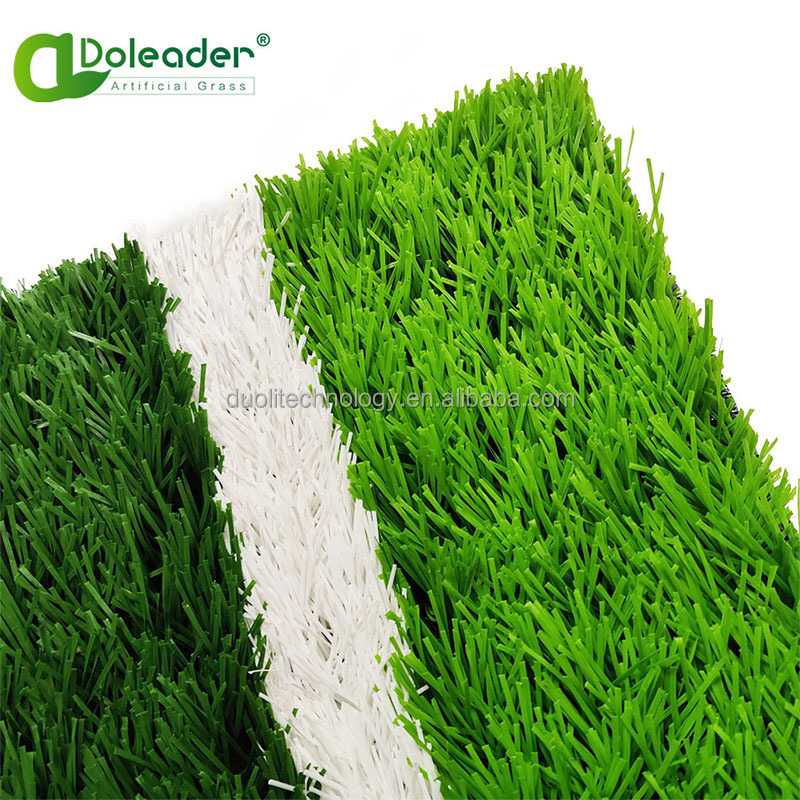 DOLEADER 4G non infill football artificial grass soccer turf sports flooring without rubber infills