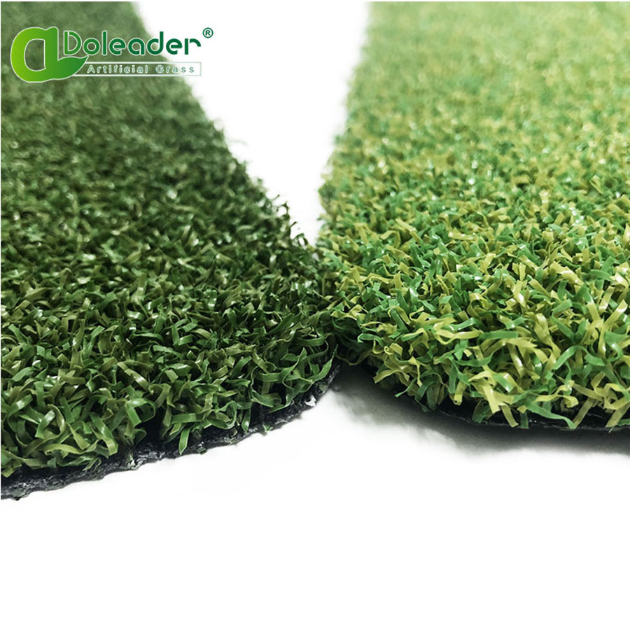 High Density 10mm PP golf artificial grass Short Grass 10 mm Table Runner Mat 8mm Foam Backed Nylon Carpet Synthetic Turf