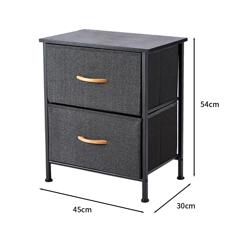 High quality source factory wholesale living room cabinet custom fabric drawer dresser 2 drawer locker hot