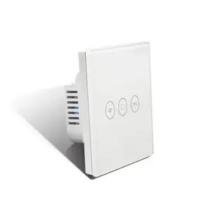 1/2/3 Gang USA Tuya Wifi Smart Dimmer Switch Wifi Led Touch Dimmer Light Switch For Lights Work With Alexa