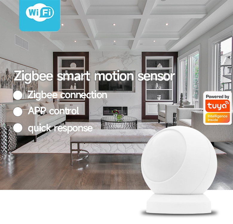 Smart PIR Motion Detector for Safty Care Infrared WiFi Tuya Wireless On Wall Ceiling mounted Zigbee PIR Motion Sensors