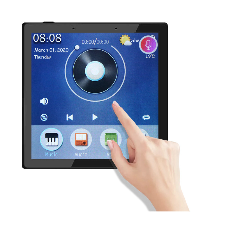 Tuya Smart Home Multi-functional Touch Screen WiFi Zigbee Panel 4/6 inches Central Control for Intelligent Scenes