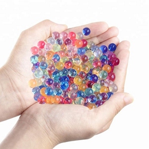 Multi colors absorbent polymer crystals hydrogel expandable water beads for garden and home decoration