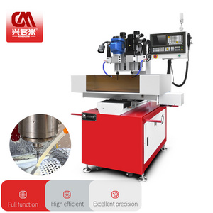 Aluminum steel metal precision processing small CNC drilling and tapping machine