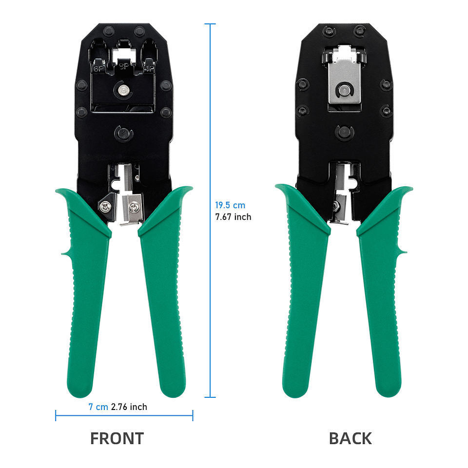 Multifunctional Tool Crimp RJ45 RJ11 Wire Cable Crimper PC Network Hand Tools Cable Crimping Tool Network Crimper