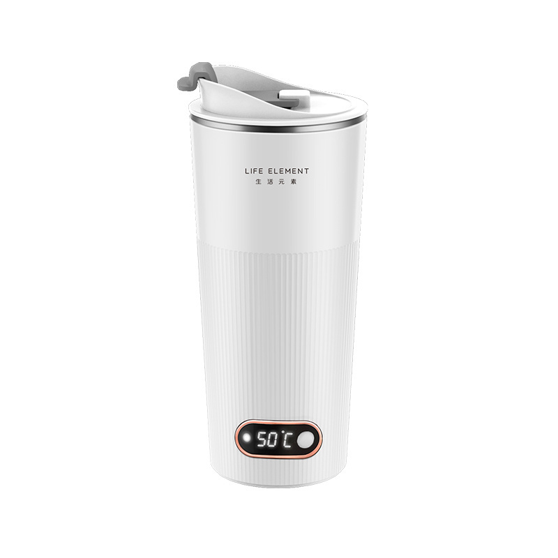 New design 350ml Battery powered Portable travel constant temperature coffee cup  thermal cup electric for coffee