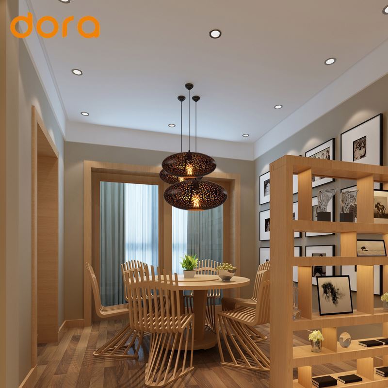 Brass Restaurant And Hotel Lighting LED Contemporary Ceiling Light, Mini Pendant Light Fixture For Decoration