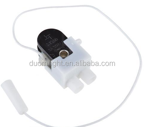 Built-in Pull Switch with Cord For Installation with Mounting Tab And Pull Cord 250V  2A