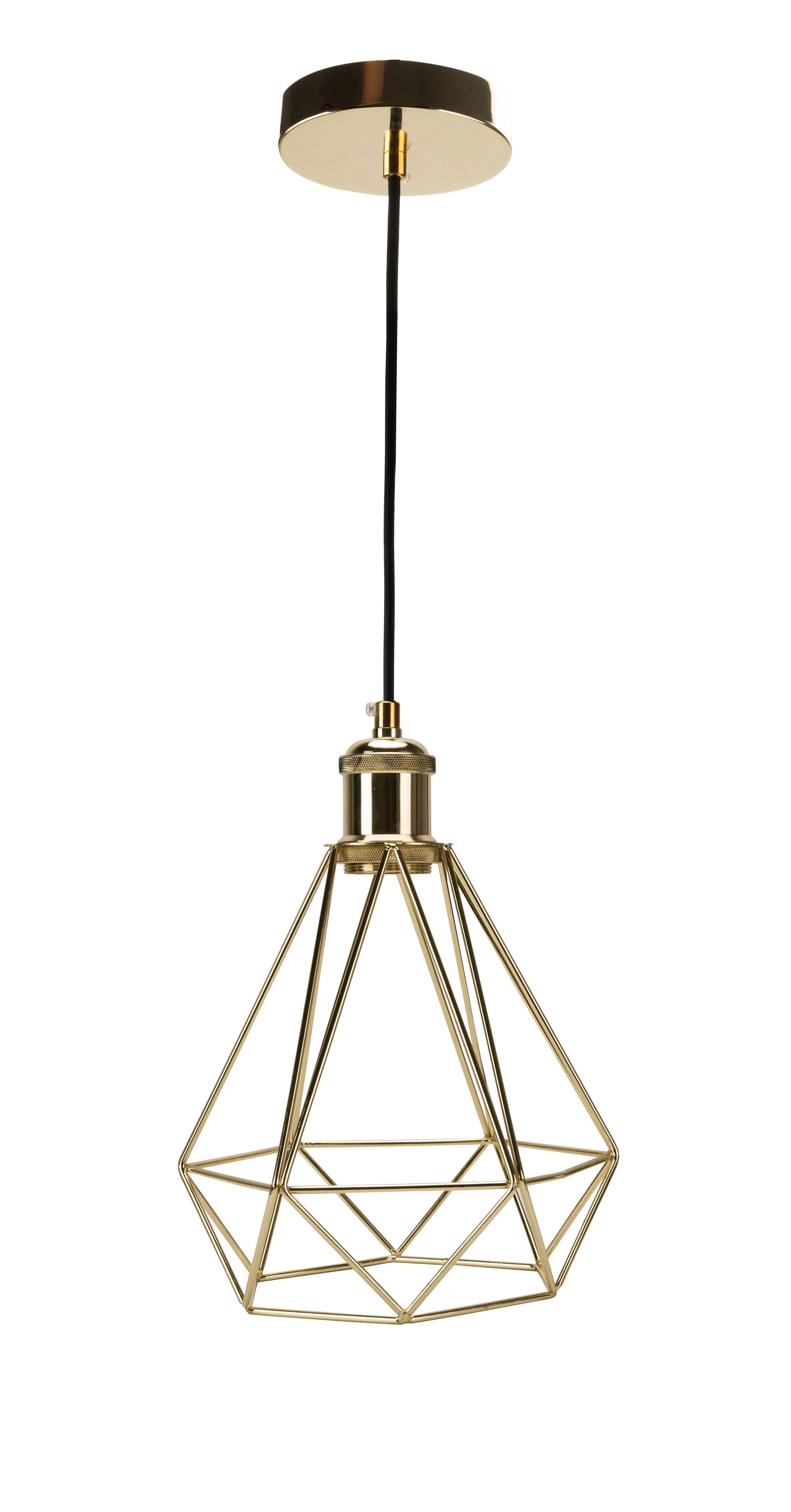 Industrial Pendant Light  With E26 E27 Base And Cage Shade   for Kitchen Home Lighting In Pendant Light Fixtures