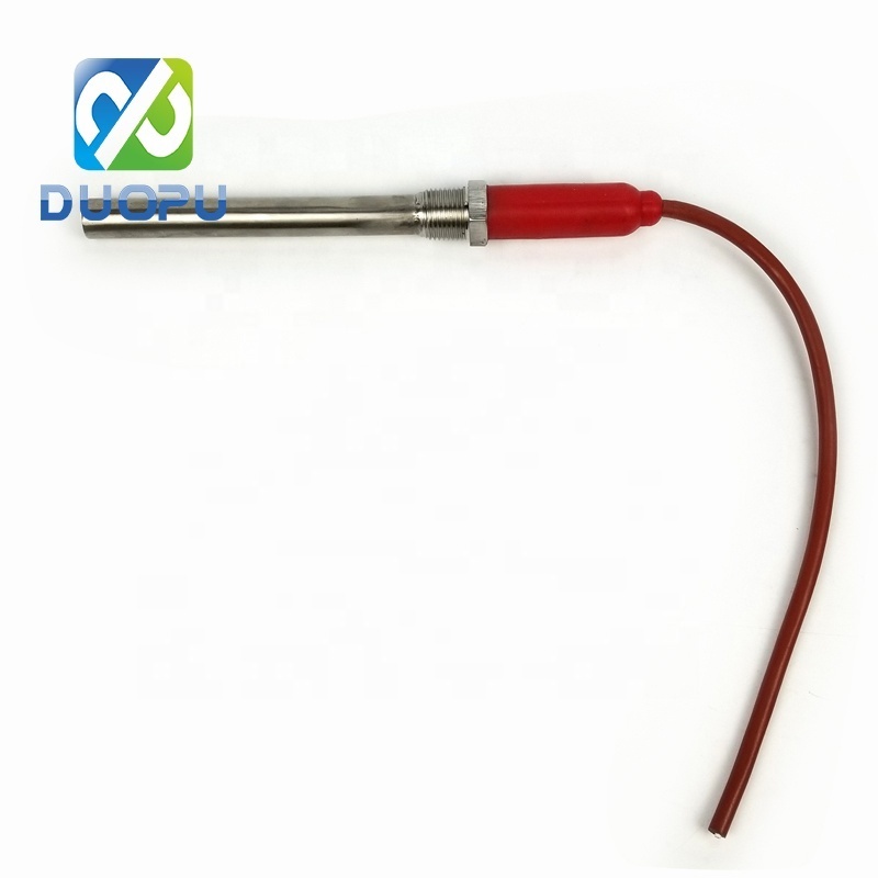 220V 1KW Customized Industrial Waterproof Cartridge Heater With Built-in Overheat Protector