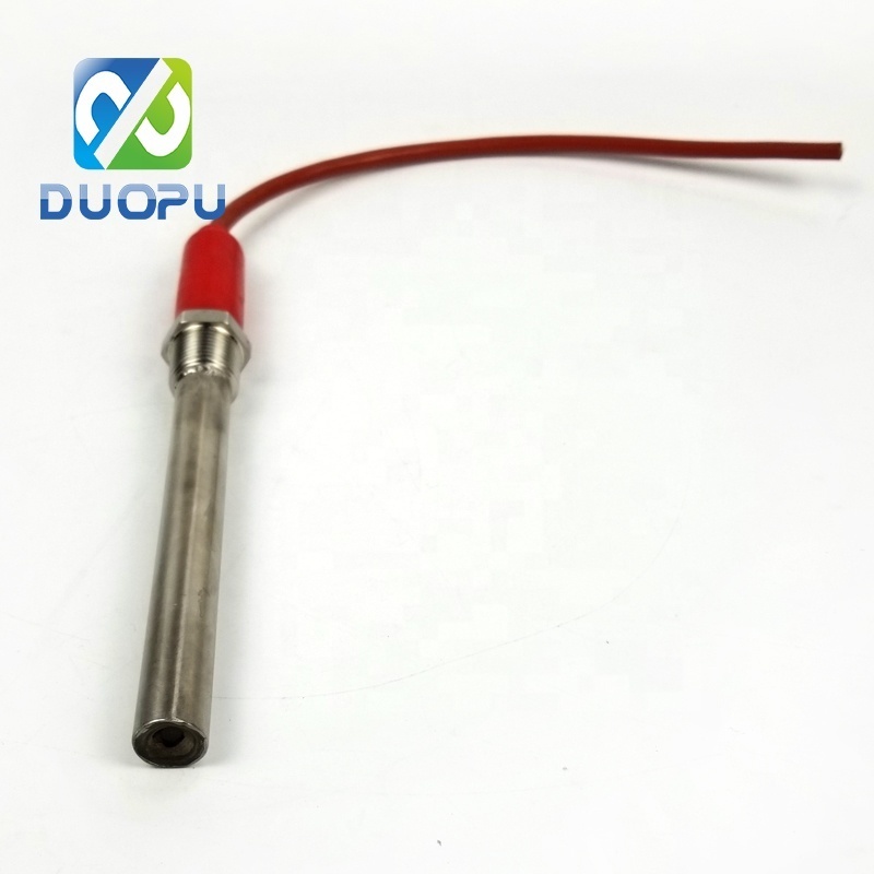 220V 1KW Customized Industrial Waterproof Cartridge Heater With Built-in Overheat Protector