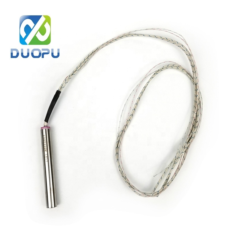 Duopu Great Pencil Heater Manufacturers 220V 400W Cartridge Heater With Internal K Type Sensor