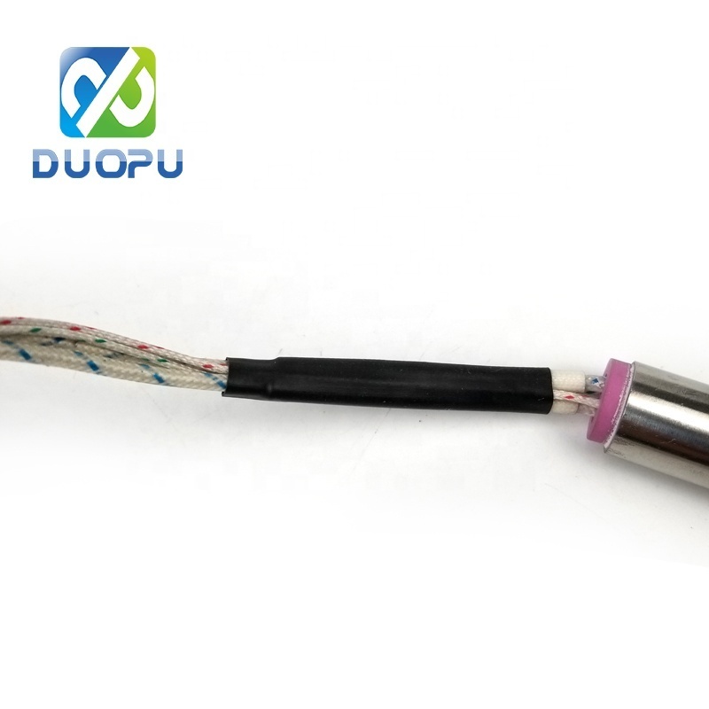 Duopu Great Pencil Heater Manufacturers 220V 400W Cartridge Heater With Internal K Type Sensor