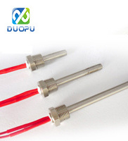 Duopu 380v 12v 240v flat ceramic immersion heater cartridge with screw connections for plodder