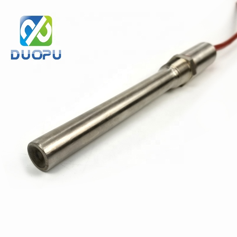 220V 1KW Customized Industrial Waterproof Cartridge Heater With Built-in Overheat Protector