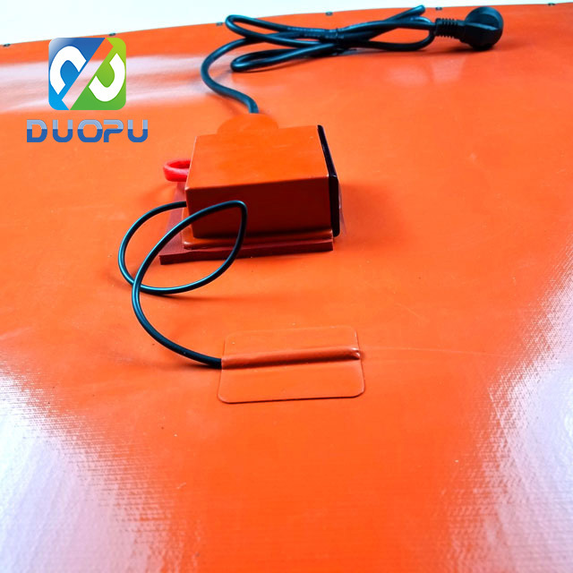 DuoPu Customized Silicone Rubber Heating Element Honey Drum Band Heater for 200 litre Metal Drums