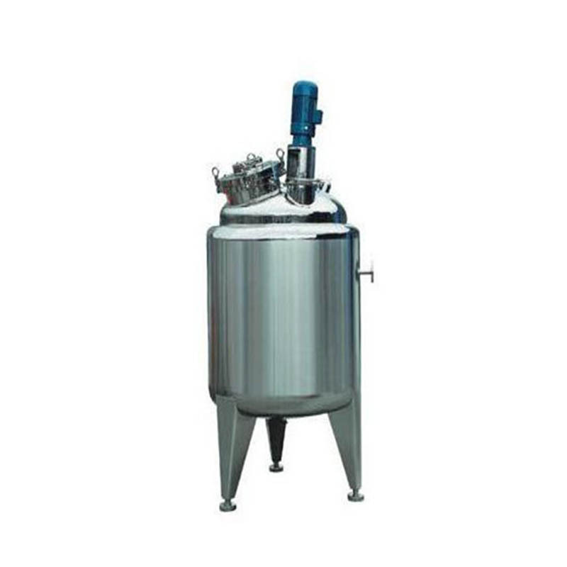 Stainless Steel Liquid Fertilizer Mixing Tank And Vacuum Emulsifying Mixer 10000L