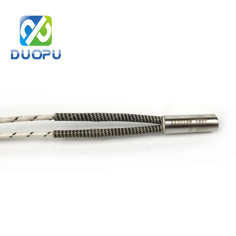 DuoPu High Density Stainless Steel Waterproof 2MM Diameter Mini Cartridge Heater with Resistance Wire