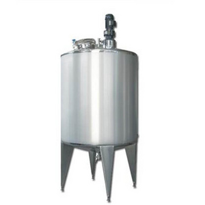 Stainless Steel Liquid Fertilizer Mixing Tank And Vacuum Emulsifying Mixer 10000L