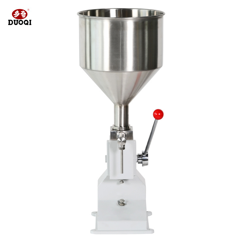 A03 Manual Handle Pressure Cream Filler Juice/Cream/Paste Filling Machine