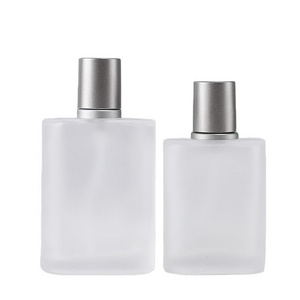 Customized Logo Packaging Spray 30ml 50ml Luxury Air Frosted Glass Perfume Bottle