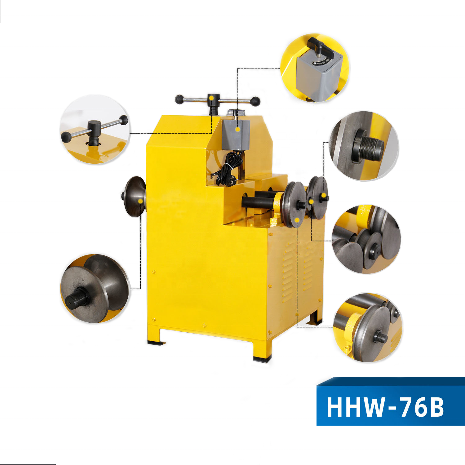 Electric pipe bending machine Rolling stainless steel pipe bending machine