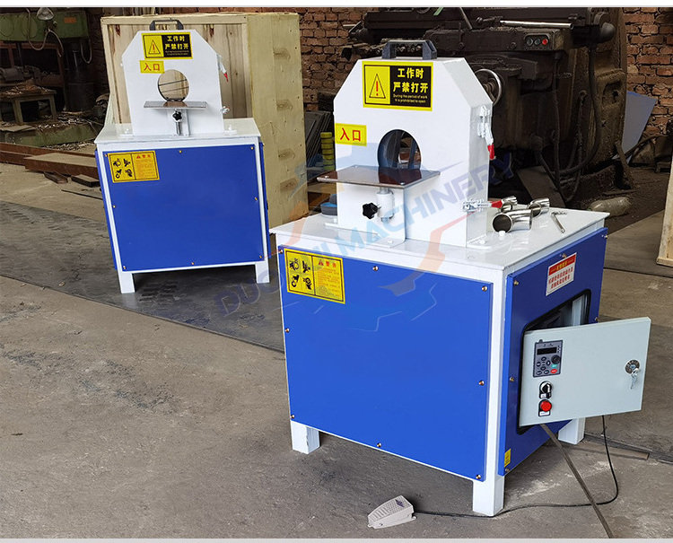 DR High quality bending polishing machine multi - station shaped pipe sand belt bending polishing machine available