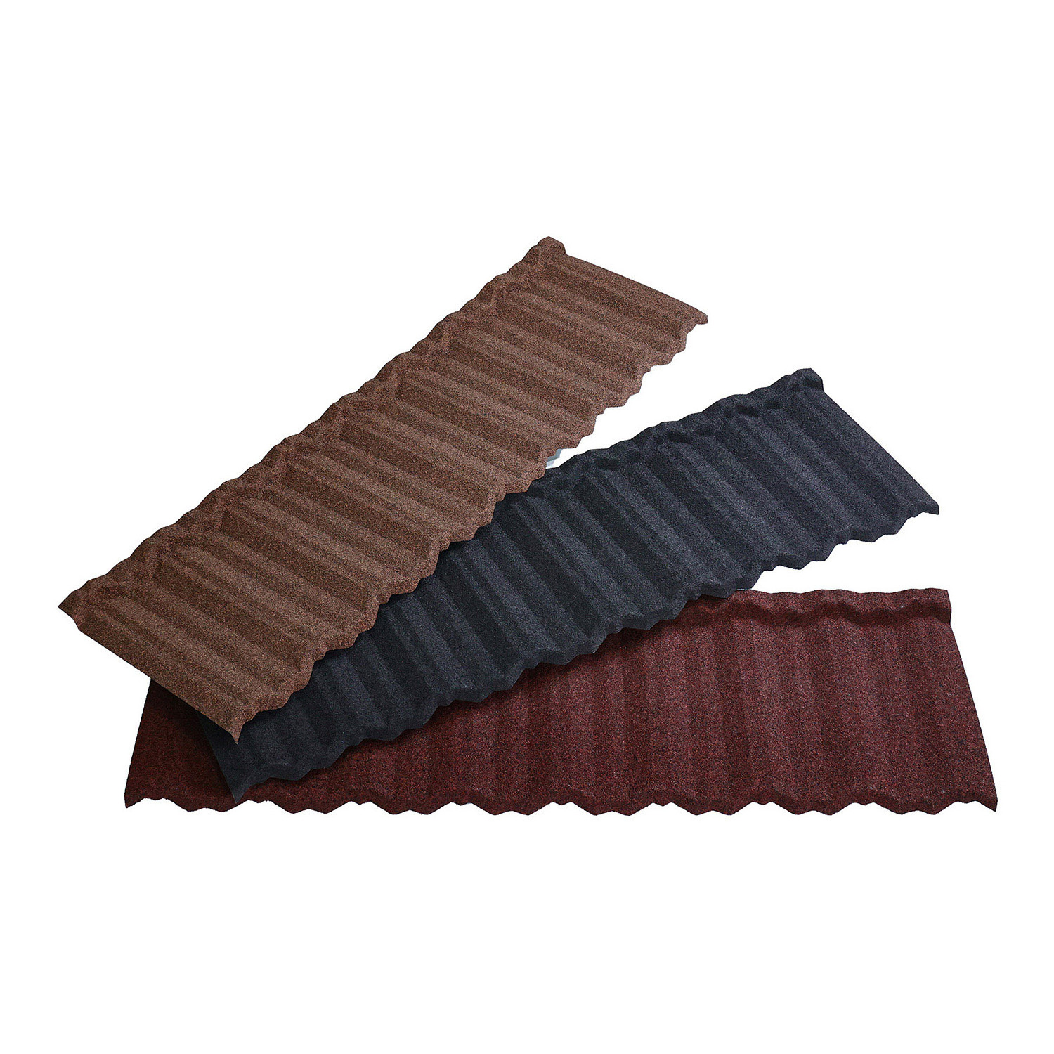 0.3mm 0.4mm Light Weight Roof Tiles Mould Stone Coated Metal Roof Tile Roofing Tiles Houses Building Materials