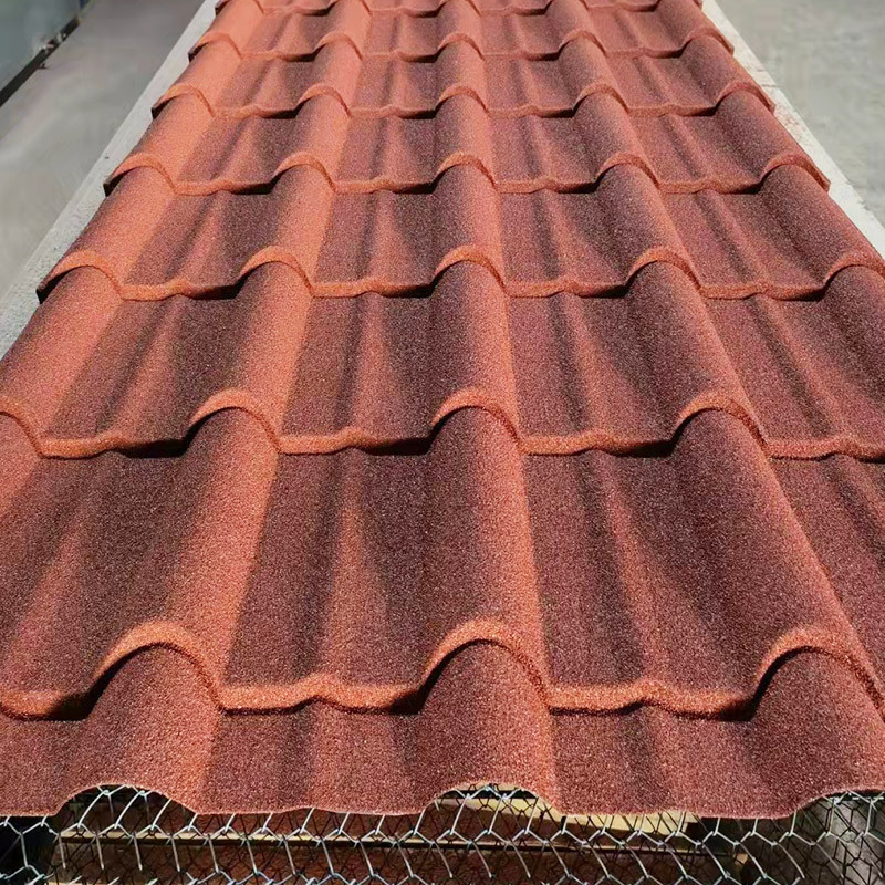 Light Weight Roof Tiles Mould Stone Coated Metal Roof Tile Roofing Tiles Houses Building Materials