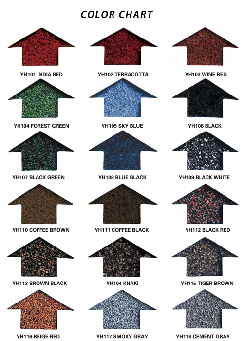 Roofing Shingles 0.4mm High Stone Coated Aluminium Zinc Steel Roofing Sheet Stone Metal Coated Roof Tile