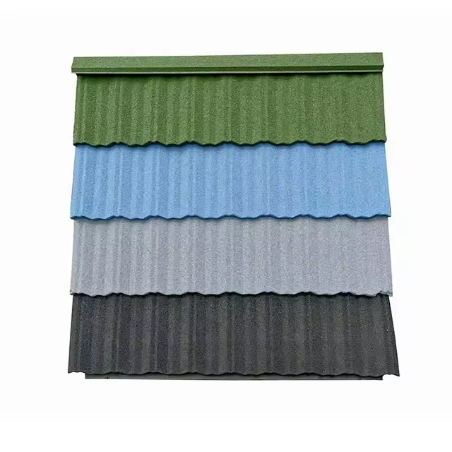 0.3mm 0.4mm Light Weight Roof Tiles Mould Stone Coated Metal Roof Tile Roofing Tiles Houses Building Materials