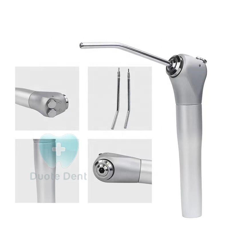 Dental Three Way Syringe Air Water Spray Triple 3-Way Dental Handpiece Syringe with 2 Air Water