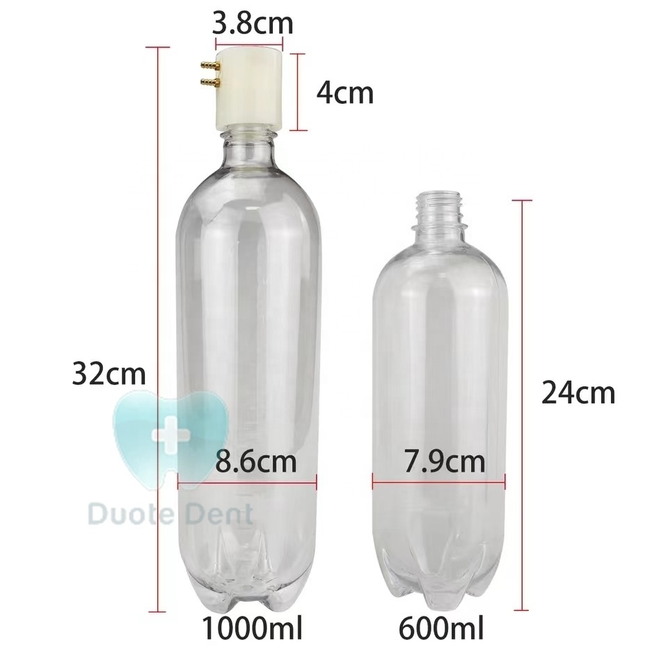 Dental Chair Thickened Storage Bottle Water Bottle with Cover Dental Turbine Dental Accessories